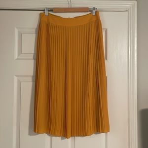 J.Crew Pleated Midi Skirt